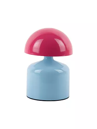 LEITMOTIV | Lampe de table LED FUNKY IMPETU Vert tendre/Rouge écarlate | hellblau
